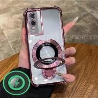 ราคา เหมาะสําหรับ Vivo Y76 Y76S เคสโทรศัพท์ใหม่วงเล็บยึดแม่เหล็กกันกระแทกปลอก SJ09 (52857391114)