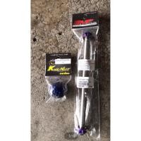 ราคา แกนล้อหน้าหัวเฟือง น็อตล้อหลังตัวใหญ่เฟือง สีไทเท Mio Fino Nouvo Mio115 Motorcycle (47260945639)