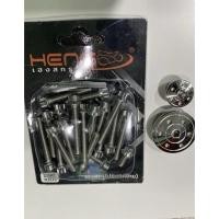 ราคา Heng Super น็อตแคร้งซ้ายขวาหัวเฟือง ปิดจานไฟดอกไม้ Wave 125S Wave 125i เลสแท้เงิน น็อตแคร้ง 21 ตัว ปิดจานไฟ เซ็ทใหญ่ (53110909936)
