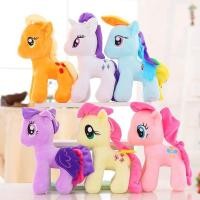 ราคา ขายดี ของเล่นตุ๊กตา My Little Pony สายรุ้ง แบบนิ่ม ขนาด 25 ซม สําหรับเด็ก (16967014170)