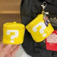 ราคา กระเป๋าใส่เหรียญสําหรับเด็ก Mini Pouch Super Mario Question Mark เคสหูฟัง (41205179436)