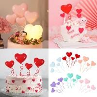 ราคา ท็อปเปอร์พลาสติก รูปหัวใจ สําหรับตกแต่งเค้กวันเกิด วันวาเลนไทน์ งานแต่งงาน คัพเค้ก (21090525973)