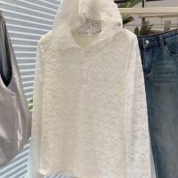 ราคา เสื้อลายลูกไม้แขนยาว สไตล์เกาหลีสำหรับสุภาพสตรี (54357631200)