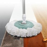 ราคา SALVO ไม้ถูพื้น ชุดถังปั่นไม้ม็อบสแตนเลสหมุนได้ ไม้ม๊อบถูพื้น Spin Mop พร้อมผ้า 360 ไม้ม๊อบถูพื้น (40828573468)