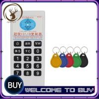 ราคา RFID IC Card Reader Writer 5XUID พวงกุญแจ 125Khz 13 56MHZ Duplicator RFID Smart Card Reader IC ID Duplicator (57260392541)