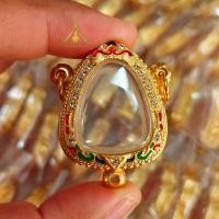 ราคา กรอบพระ กรอบพระปิดตา 3 ห่วง กรอบพระ 3ห่วง ทองสูตร ลายไทยลงยา (44555267813)