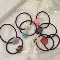 ราคา Kovoi ยางรัดผมแฟชั่น ลายดอกไม้ สีทอง ขนาดเล็ก สไตล์ฝรั่งเศส เรโทร (24221045660)