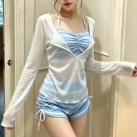 ราคา Gwenny ชุดว่ายน้ํา 2026 มาใหม่ล่าสุด Hot Spring Vacation Casual ชุดว่ายน้ําสตรี (53410557667)