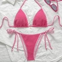 ราคา Gwenny ใหม่ แฟชั่นเซ็กซี่ ชุดว่ายน้ำ Halter สองชิ้น ไซส์ S M L (53358495955)