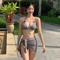 ราคา Gwenny S XL Premium Pure Desire สไตล์ Island Vacation บิกินี่ผู้หญิงกระโปรงแฟชั่นลายสก๊อตชุดว่ายน้ํา (47161750641)