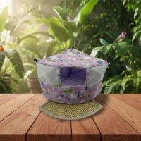 ราคา การออกแบบระบายความร้อนบ้านนกฤดูร้อนง่ายต่อการแขวนมุมนกแก้วคอนสองพับใช้สําหรับนกแก้วขนาดเล็ก (49609054967)