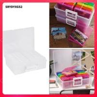 ราคา Srydyxgs2 Double Row Photo Cases Storage Inner Photo Keeper Photo Organizer Cases Photos Storage Containers Box for Photos ใส (54761845283)