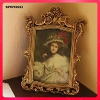 ราคา Srydyxgs2 Ornate กรอบรูปเรซินรูปสี่เหลี่ยมผืนผ้าดอกไม้สําหรับรูปถ่าย 4x6 ตกแต่งโต๊ะและตกแต่งผนัง (52661906957)