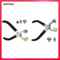 ราคา Srydyxgs2 6 ชิ้นเข็มขัดเจาะรูหนังเครื่องมือเจาะรูเงียบ Plier Handheld Hole Puncher วัสดุเหล็กแข็งแรงเหมาะสําหรับ DIY หนังหัตถกรรมเย็บบ้าน (52011981351)