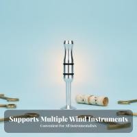 ราคา แบบพกพาทรัมเป็ต Embouchure อุปกรณ์การฝึกอบรมน้ําหนักเบาและกะทัดรัดลมเครื่องมือ Embouchure การออกแบบสองด้าน (52009363216)