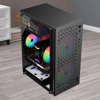 ราคา Dream Micro ATX ITXโปร่งใสDIY PCกรณีแก้วDesktopputerกรณีHDD SSD ATXแหล่งจ่ายไฟ250มม กราฟิกการ์ด3พัดลมCoolerลดราคา (52511389156)