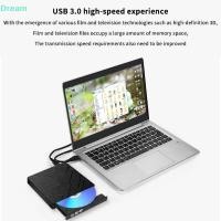 ราคา Dream TypeC USB 3 0 ไดรฟ์บลูเรย์ภายนอกCD24Xเครื่องมือไดรฟ์ความเร็วสูงและCurning Writerอะแดปเตอร์Dvd CDภายนอกมัลติฟังก์ชั่นA3Y9 ลดราคา (40381361026)