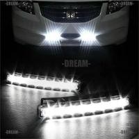 ราคา Dream โคมไฟตัดหมอก 8 Led Drl Daylight Daytime Running สีขาว สําหรับติดรถยนต์ (4151682844)