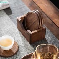 ราคา Dream ชุดที่รองแก้วไม้ 6 ชิ้นพร้อมแผ่นรองจานแผ่นรองถ้วยกาแฟชาที่สมบูรณ์แบบสําหรับตกแต่งห้องครัวลดราคา (56860778601)