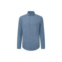 ราคา เสื้อเชิ๊ต G2000 สีฟ้าเทา Blue รุ่น 26 12256272 กระดุมสีขาวมุก (44423237490)