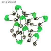 ราคา IMMO 10 ชิ้นตกปลากัดนาฬิกาปลุกเบ็ดตกปลา Stalk Bells Clamp Tip เบ็ดตกปลา Bell Rod TH (57057299025)