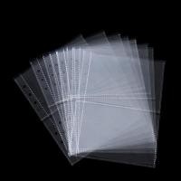 ราคา IMMO 10 ชิ้นมาตรฐานพลาสติกใสอัลบั้มภาพโปร่งใส A5 Binder แขนเติม TH (55557268585)