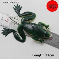 ราคา IMMO 4 5g 6cm ทนทานแบบพกพาเหมือนจริงใหม่ยางกบ Spinner Sinking Bass เหยื่อเหยื่อตกปลาอ่อน TH (50457263733)