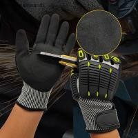 ราคา IMMO Safety Anti Safety Work Gloves ทนต่อการสึกหรอและตัดถุงมือทํางานป้องกันช่าง TH (40431305790)