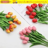 ราคา สมาร์ 10ชิ้นดอกทิวลิปช่อดอกไม้ ประดิษฐ์ยาวสาขาดอกทิวลิปประดิษฐ์ สมจริงจางทนจริงสัมผัสดอกทิวลิปดอกไม้ปลอมตกแต่งสํานักงาน (52710538733)