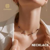 ราคา สร้อยไข่มุก ทรงมันฝรั่ง ไข่มุกสีดำ ไซส์ 7 mm มุกแท้100 มุกน้ำจืด ตัวเรือนสแตนเลส Clover8jewelry (47456328802)