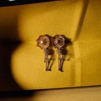 ราคา ต่างหูงาน Filigree โบราณประดับพู่ กลิ่นอายวินเทจ (43071907261)