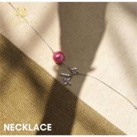 ราคา ข้อมือไข่มุก ทรงกลม ไข่มุกสีชมพู ไซส์ 7 8 mm มุกแท้100 มุกน้ำจืด Clover8jewelry (49157302329)