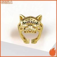 ราคา GGSLA แฟชั่นสร้างสรรค์ส่วนบุคคล 3D สัตว์เสือดาวหัวแหวนสําหรับเครื่องประดับ Unisex ของขวัญใหม่ (41831492429)