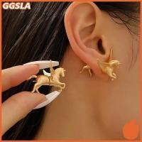 ราคา GGSLA ส่วนบุคคล Zodiac Pegasus ต่างหูผู้หญิงอินเทรนด์น่ารัก Pegasus หู Studs เครื่องประดับแฟชั่นของขวัญใหม่ (54561803536)
