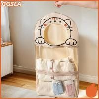 ราคา GGSLA การ์ตูนความจุขนาดใหญ่ถุงเก็บหอพักตู้เสื้อผ้า ซอส ชุดชั้นในแขวนกระเป๋าเสื้อผ้ากันน้ํา ประตูถุงเก็บใหม่ (52206706918)