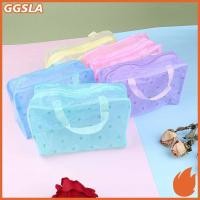 ราคา GGSLA พลาสติกใส PVC Travel Makeup Bag เครื่องสําอางแป้ง Zip Bag Pouch NEW (50306706865)