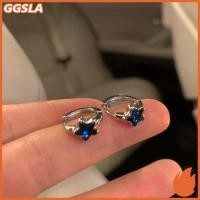ราคา GGSLA Y2K อินเทรนด์น่ารักหวาน Blue Star Hoop ต่างหูสําหรับผู้หญิงสาวแฟชั่นใหม่ Vintage ต่างหูความงามเครื่องประดับของขวัญใหม่ (45460673425)