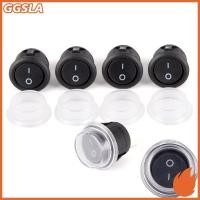 ราคา GGSLA 1 PC 2 PIN ON OFF SPST Round Dot Car Auto Roer Toggle Switch ฝาครอบกันน้ําใหม่ (40829025816)