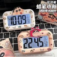 ราคา MustHave Crayon Shin Chan Mini Luminous นาฬิกาปลุกนักเรียนน่ารักจับเวลามัลติฟังก์ชั่แบบพกพาหอพักเดสก์ท็อปนาฬิกาตั้งโต๊ะขนาดเล็ก 26 6 5 (45111726123)