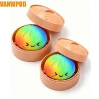 ราคา VANWPOD Dumpling Squishy ของเล่น ช้า Rising ช้า Rebound Squishy Dumpling ชายหญิงสายรุ้งสีน่ารัก Soft Pinch Sensory Fidget Ball เด็กผู้ใหญ่ (58111972261)
