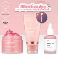 ราคา Medicube Collagen Collagen Night Wrapping Mask 75ml Real Collagen Jelly cream with Silicone Brush Collagen Mask Anti Wrinkle Skin Care (27631861056)