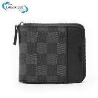 ราคา Laber Lee กระเป๋าสตางค์หนัง PU ใบสั้น มีซิป อเนกประสงค์ สไตล์เรโทร แฟชั่นสําหรับผู้ชาย (19774389526)