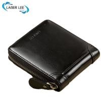 ราคา Laber Lee กระเป๋าสตางค์หนัง ใบสั้น มีซิป ขนาดเล็ก ใส่เหรียญได้ สําหรับผู้ชาย (23121802425)