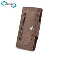 ราคา LABER LEE Mens Long Wallets Multi function Business Clutch Bag Multi card Large Capacity Mens Wallet Coin Pouch (27593063014)