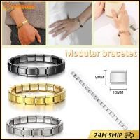ราคา สินค้ามีคุณภาพ 1ชิ้น สร้อยข้อมือสแตนเลส กำไลแฟชั่น ไม่ลอกไม่ดำ เครื่องประดับชายและหญิง (28021408197)