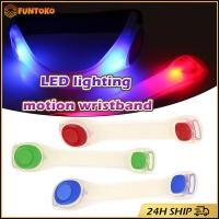 ราคา สินค้ามีคุณภาพ สายรัดแขนมีไฟ สายรัดข้อมือ led ABS PVC มีไฟกระพริบ อุปกรณ์เซฟตี้ การวิ่ง ขี่จักรยาน ใส่ที่แขน เท้า หมา (55307352332)