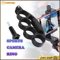 ราคา สินค้ามีคุณภาพ ขาตั้งกล้องมือถือ gopro ห้าแหวนจับกล้อง อุปกรณ์เสริมกล้อง สำหรับเซลฟี่ ถ่ายคลิป อเนกประสงค์ (50350569803)