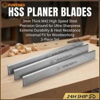 ราคา สินค้ามีคุณภาพ ใบกบเครื่องรีดไม้ ยาว30CM มีดไสไม้ ใบกบไฟฟ้า HSS สำหรับใส่เครื่อง แบบเหล็กไฮสปีด (48760554622)
