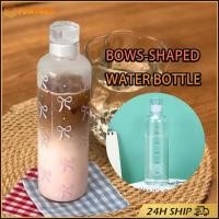 ราคา สินค้ามีคุณภาพ 500ML แก้วน้ำพลาสติกใส ขวดน้ำดื่มใส พร้อมสกิลบอกเวลา ถ้วยน้ำสีใสพกพา สำหรับเด็กนักเรียน กระบอกน้ำ (44415229464)