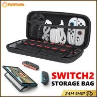 ราคา สินค้ามีคุณภาพ กระเป๋าใส่Nintendo Switch 2 กันกระแทก กันน้ำ สำหรับเก็บเครื่องNintendo Switch ขนาดพกพา (43065240092)